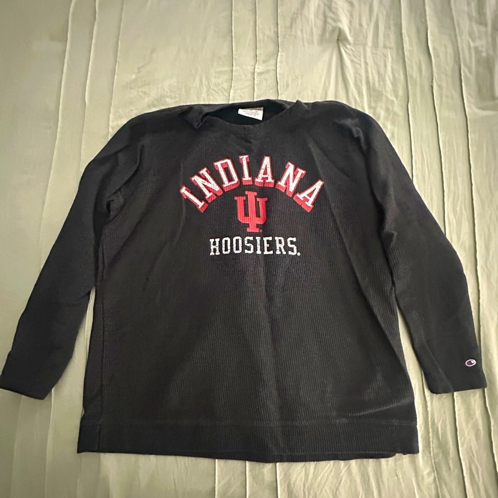 Indiana University Champion Long Sleeve Shirt